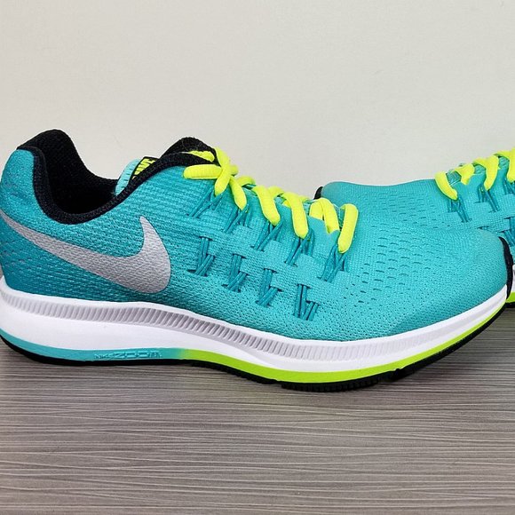Nike 'Zoom Pegasus 33' Sneaker, Turquoise, Big Kid Size 3.5 / 35.5  (8-12 Years) - Picture 7 of 10
